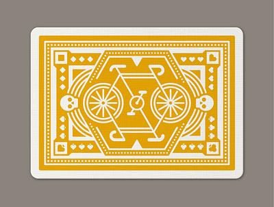 DKNG 'Yellow Wheel' Playing Cards ace bicycle dan kuhlken deck dkng dkng studios jack joker king nathan goldman playing cards queen vector yellow yellow wheel yellow wheels