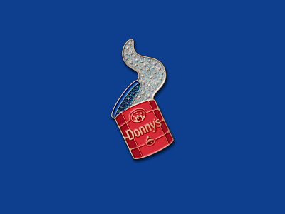 Donny's Ashes Enamel Pin