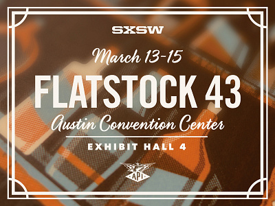 Flatstock Dribbble austin dan kuhlken dkng flatstock nathan goldman sxsw typography