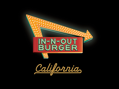 In N Out Burger 2021 Official T Shirt By Dkng On Dribbble