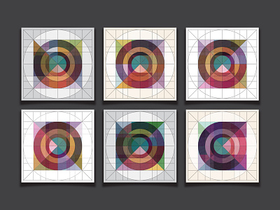 DSVC Welcomes DKNG circle dallas dan kuhlken dkng geometric grid nathan goldman print screen print square vector