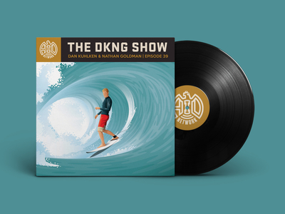 The DKNG Show (Episode 39) adventures in design dan kuhlken dkng dkng studios illustration nathan goldman podcast surf surfer surfing vector vinyl wave