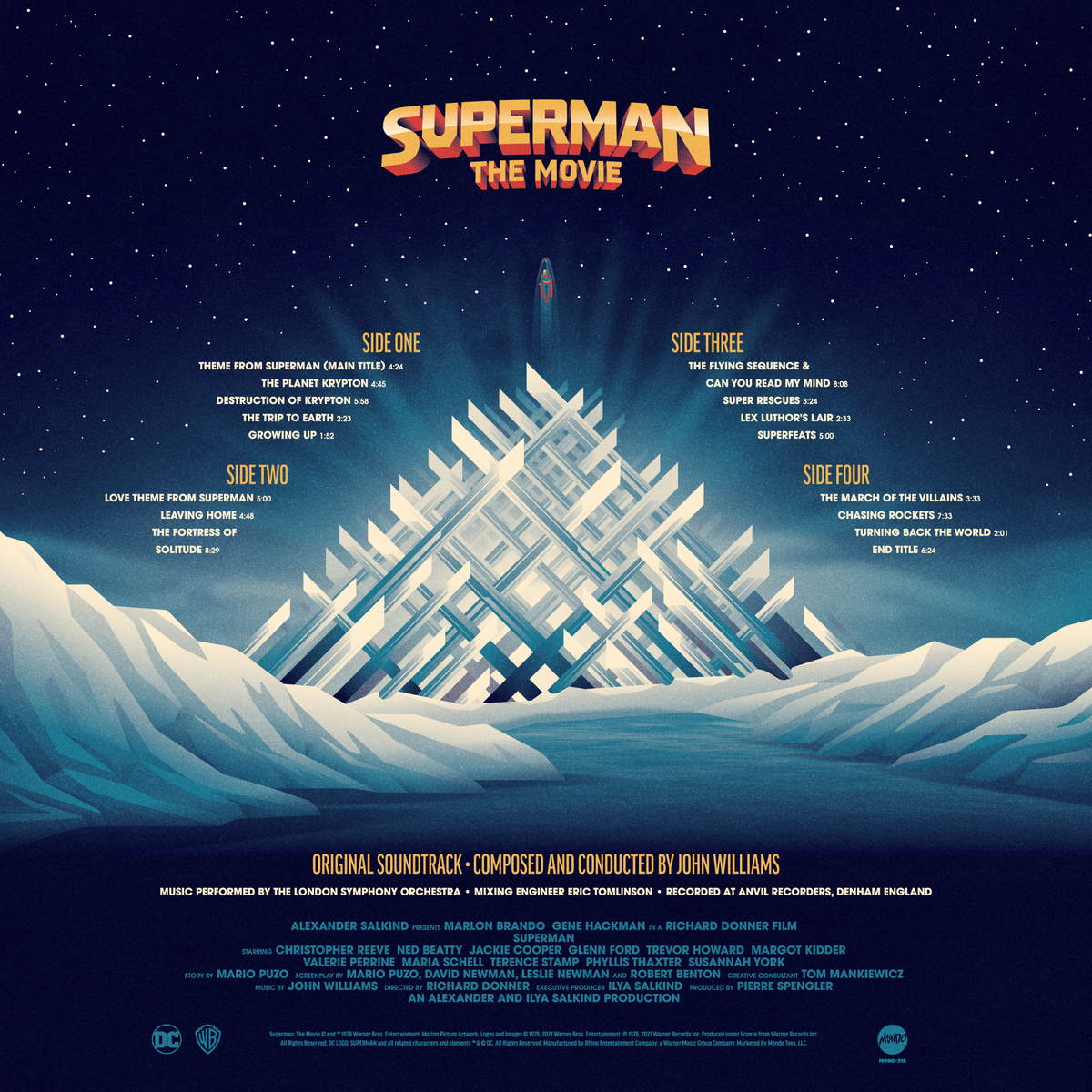 Superman: The Movie - Soundtrack Vinyl Packaging by DKNG on Dribbble