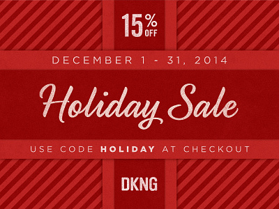 The DKNG Holiday Sale is Here! dan kuhlken dkng gift holiday nathan goldman sale