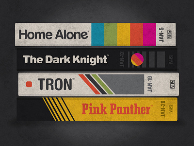 DKNG January Poster Releases batman dan kuhlken dark knight dkng film home alone movie nathan goldman pink panther tapes tron vhs