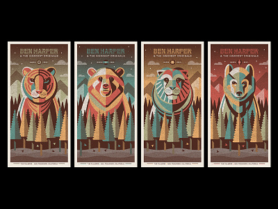 Ben Harper & The Innocent Criminals Poster Series