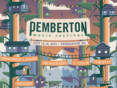 Pemberton Music Festival Poster