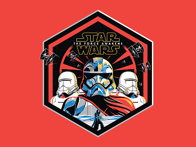 Star Wars 'The First Order' Metal Print
