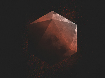 ODESZA Seattle Poster Series (Night 2) dan kuhlken dkng geometry icosahedron logo nathan goldman odesza planet texture vector