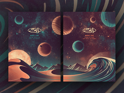 311 Southern California Posters 311 dan kuhlken dkng dune mountain nathan goldman planet space stars sun vector wave