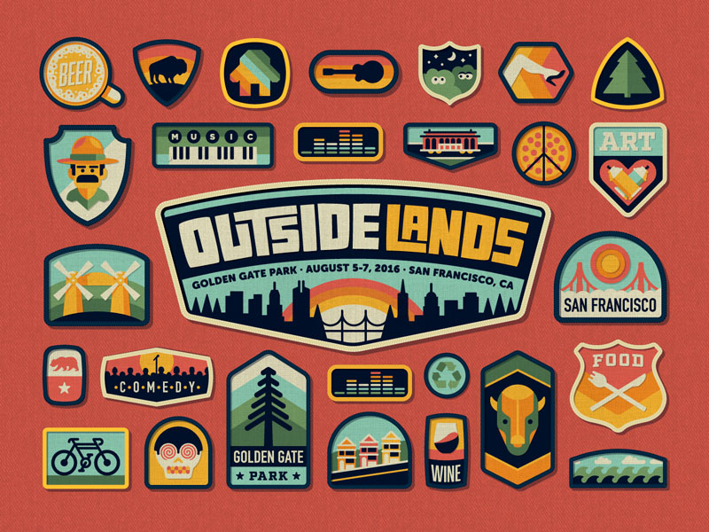 A Collection of Beautiful Music Festival Branding to Inspire You | Dribbble  Design Blog