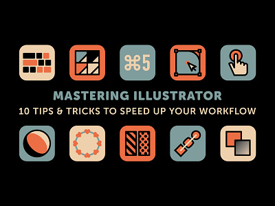 Mastering Illustrator: Our Brand New Skillshare Class adobe illustrator class dan kuhlken design dkng icon icons illustration illustrator nathan goldman skillshare vector