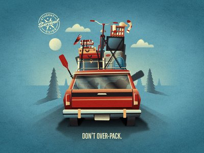 Bank of America Student Survival Guide - Don't Over-Pack