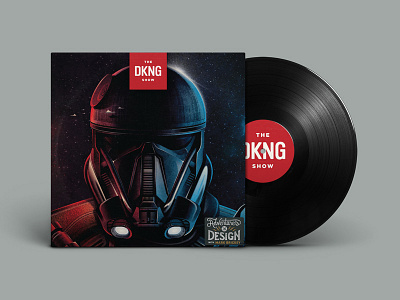 The DKNG Show (Episode 7) adventures in design dan kuhlken design dkng illustration mockup nathan goldman star wars vinyl