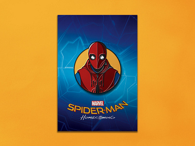 Spider-man Homecoming: Homemade Suit Enamel Pin comic dan kuhlken dkng dkng studios enamel pin marvel nathan goldman pin spider man spiderman