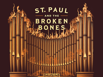 St. Paul & The Broken Bones 2017 Tour Poster