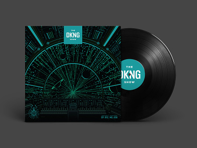 The DKNG Show (Episode 12) adventures in design dan kuhlken dkng dkng studios light speed moog nathan goldman podcast skillshare space vinyl