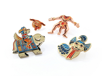 Patches & Pin Expo dan kuhlken dkng dkng studios enamel pin labyrinth nathan goldman pin sir didymus worm