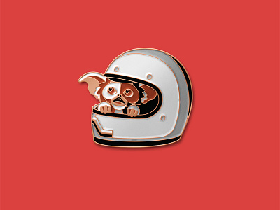 Gremlins: Uh Oh Pin dan kuhlken dkng studios enamel pin gizmo gremlin gremlins helmet mogwai nathan goldman pin