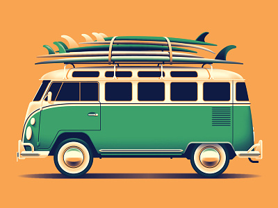 Mystery Project 90.1 bus car dan kuhlken dkng dkng studios nathan goldman surfboard surfboards van volkswagon vw bus