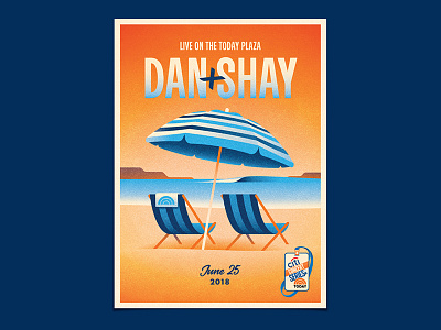 Dan + Shay beach beach chair dan kuhlken dkng dkng studios nathan goldman ocean summer umbrella