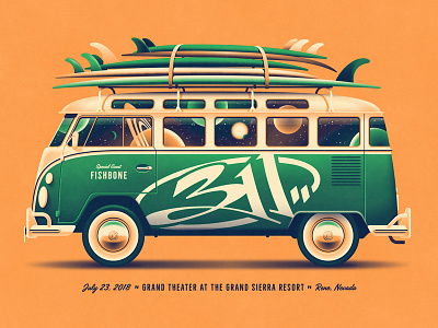 311 Reno, NV Poster (Regular Band Edition)