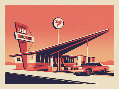 Leon Bridges Los Angeles, CA Poster