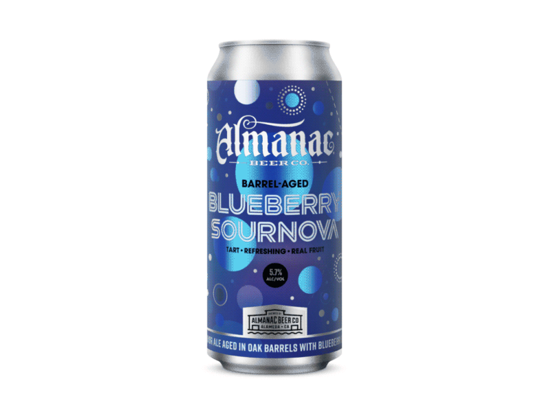 Blueberry Sournova almanac animation dan kuhlken dkng dkng studios geometric nathan goldman packaging design sour sour beer space vector