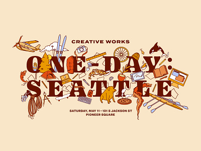 Creative Works: One-Day Seattle creative works dan kuhlken dkng dkng studios nathan goldman seattle