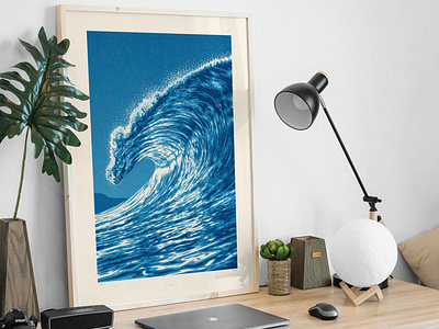 Wave One Art Print