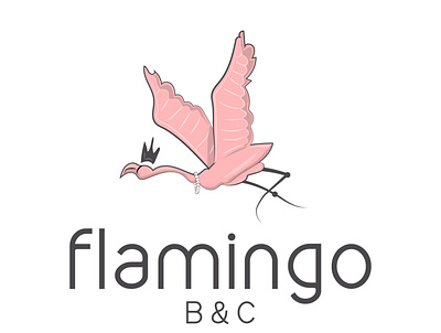flamingo logo accessories animation art bird branding fashion graphic design illustration lady logo pink