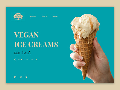 Daily UI :: 003 / Landing Page dailyui dailyui003 landingpage product design uidesign vegan visualdesign