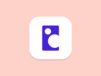 Icon for language exchange chat app app chat circle contrast icon language minimal simple speak talk