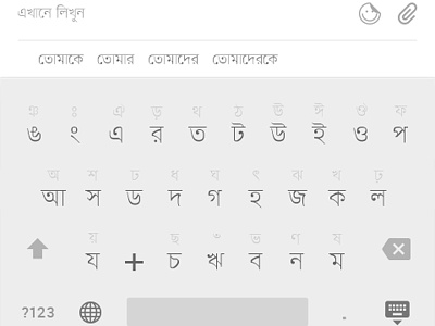 A Brand New Bangla Keyboard bangla experiment keyboard type