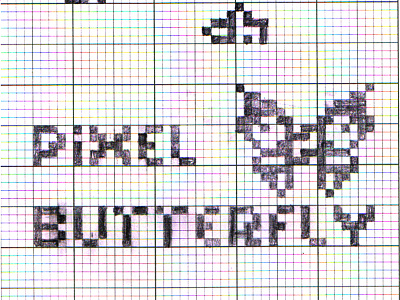 Pixel Butterfly