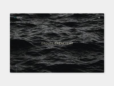 Groupe Chênevert - Homepage design home page homepage landing page ui uidesign ux uxdesign uxui uxuidesign web website website design
