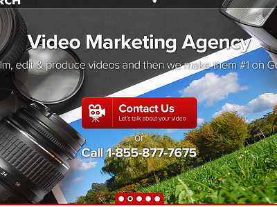 Video Marketing Agency full website marketing video video agency website design