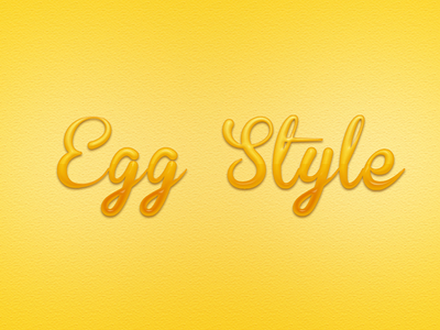 Dribble Egg Style color egg freebie layer style style yellow
