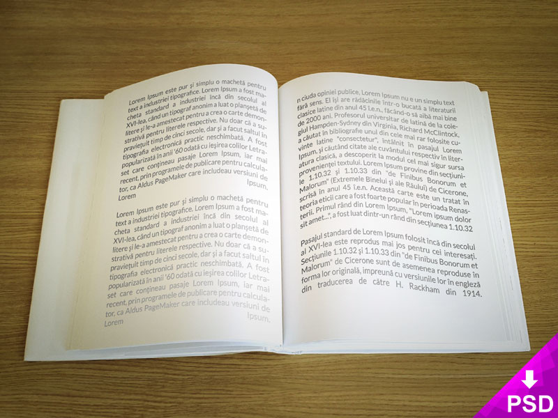 Text Book Mockup Design text resource psd photoshop mockup graphic freebie free download design book