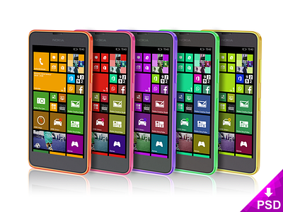 Nokia Lumia Mockup Design colorful commercial download for free free freebie green mockup nokia lumia personal photoshop psd