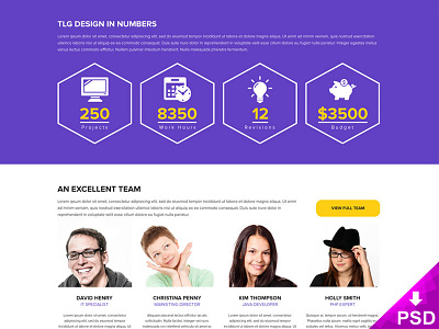 Design Studio Webpage design download for free freebie purple studio ui user interface webpage website