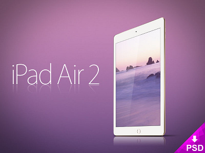 Apple iPad Air 2 Mockup 2 air apple design free freebie ipap mockup new photoshop psd resource