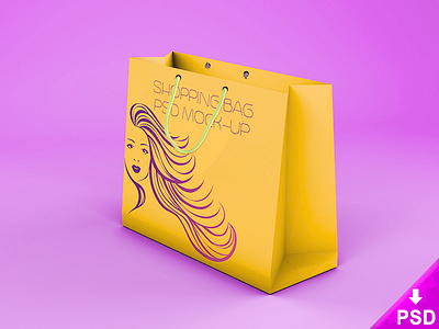 Shopping Bag Mock-up bag download free freebie mock up psd resource shopping