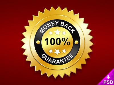Money Back Guarantee Icon back design free freebie guarantee icon money new photoshop psd