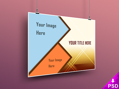 Banner Mockup banner commercial design download free freebie mockup new personal psd resource