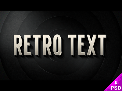 3d Retro Layer Style 800 X 600 Corner 3d design download free freebie graphic layer photoshop style text