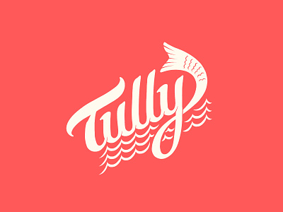 House of Tully Wordmark branding design gameofthrones hand lettering icon illustration logo tully type typography
