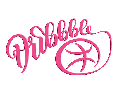 Dribbble calligraphy illustrator lettering letters type typography vector word