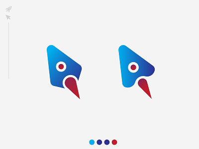 Rocket Logo Exploration best logo design brand identity design gradient logo design logo inspiration rocket logo