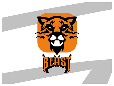 Beast logo mascot animal branding design designlogo esport game gaming graphic design icon illustration illustrator logo mascot modern simple sports team tiger vector